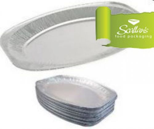 Large Silver Foil Platter