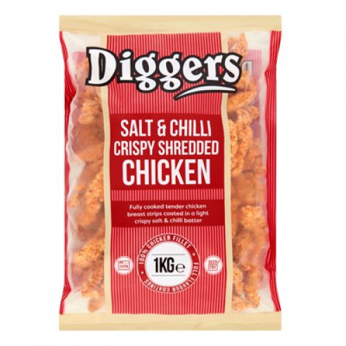 Diggers Salt & Chilli Shredded Chicken