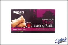 Diggers Mini Duck Spring Rolls €4.00