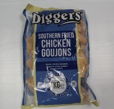 Digger's Southern Fried Chicken Goujons €9.00