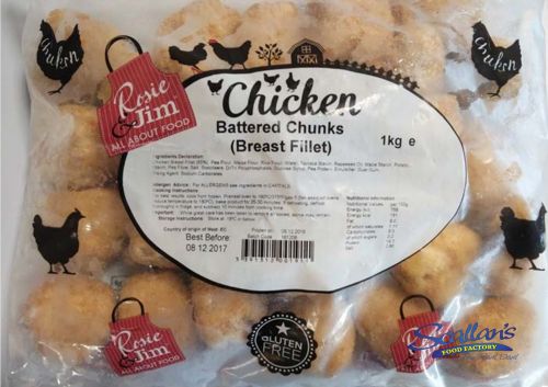 Rosie & Jim Battered Chunks 1 kg