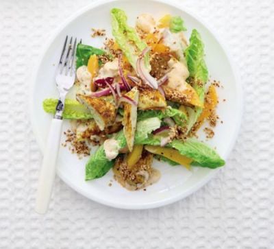  Recipe » Curried chicken & mango salad