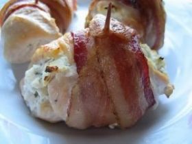 Dessert Recipe Bacon-Wrapped Chicken 